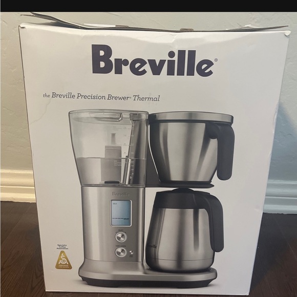Kitchen Breville Precision Brewer Thermal Coffee Maker 6 Oz Brushed